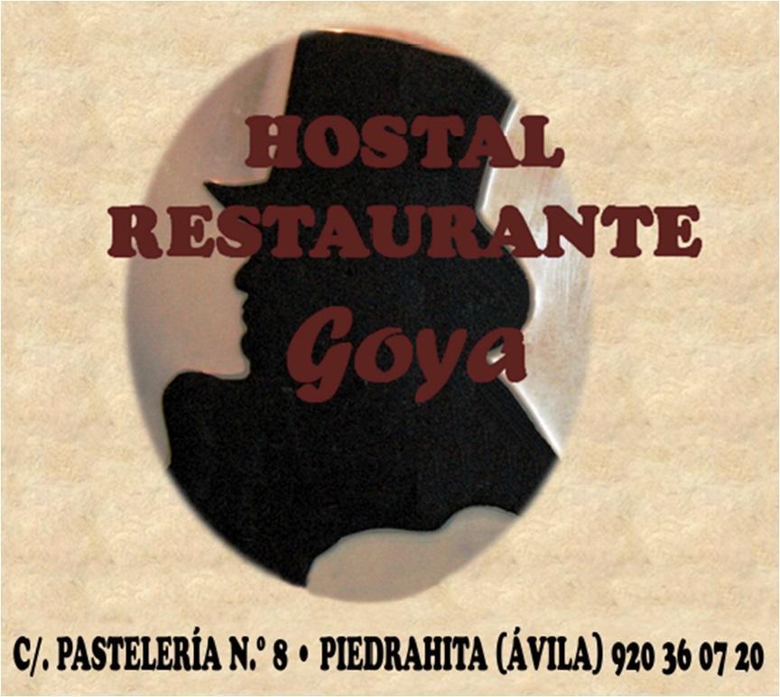 Hostal Restaurante Goya Пьедраита Экстерьер фото